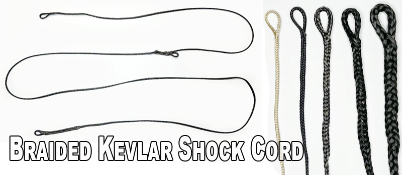 Rocketman's Braided Kevlar & Nylon Shock Cords