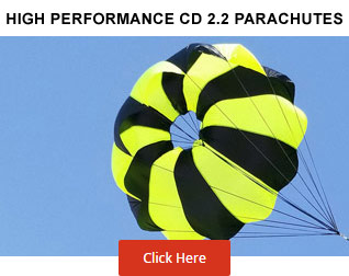 High Performance CD 2.2 Parachutes